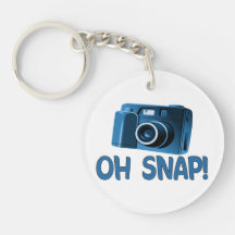 Oh Snap Camera Keychain
