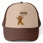 Oh Snap! Funny Christmas Gingerbread Man hats