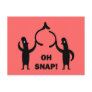 Oh snap post card