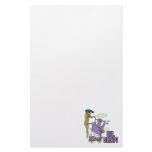 oh snap rhino in trouble hanging branch cartoon stationery paper