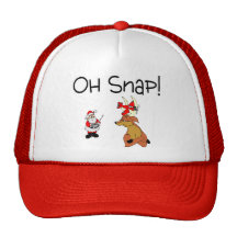Oh Snap Santa Reindeer Hat