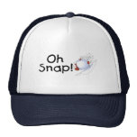 Oh Snap Snowball Trucker Hat