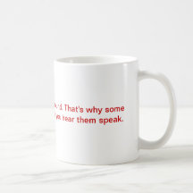 oh so witty light travels... coffee mug