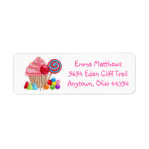 Oh Sweet Candyland  Address Labels
