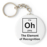 Oh! The Element of Recognition Key Chain