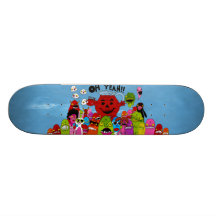 Oh Yeah by Demonbabies Custom Skateboard