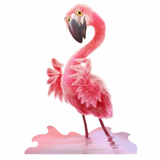 Oh Yeah Flamingo! Photo Sculpture