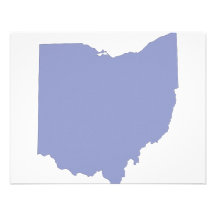 Ohio - a BLUE State Custom Invitation