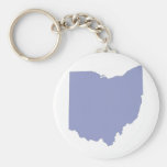Ohio - a BLUE State Keychain