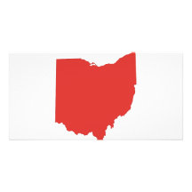 Ohio - a RED State Custom Photo Card