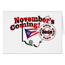 Ohio Anti ObamaCare – November’s Coming! Card