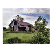 ohio country barns postcards