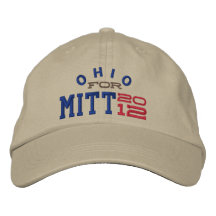 Ohio for Mitt Romney 2012 Baseball Cap