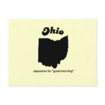 Ohio Motto - Japanese for good morning Post Cards