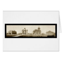 Ohio Northern University Ada Photo 1912 Greeting Card