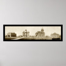 Ohio Northern University Ada Photo 1912 Posters