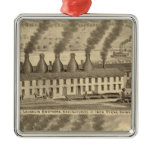 Ohio Valley Pottery, Laughlin Brothers Christmas Tree Ornaments
