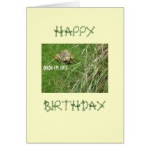 Ohoh I'm late! Greeting Cards