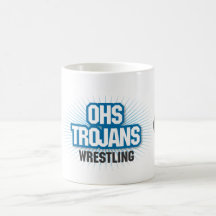 OHS Trojan Wrestling Mug