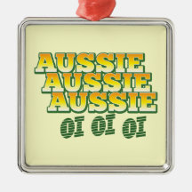 Oi australien australien australien d'oi d'oi ornements de noël
