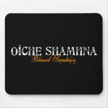 Oíche Shamhna: Blessed Samhain Mouse Pad