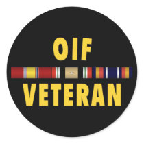 OIF Vet Sticker