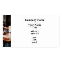 Oil Can and Wrench Business Card