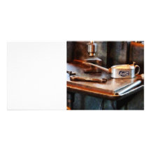 Oil Can and Wrench Photo Card