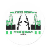Oil Field Service Nigeria, Oil Patch Sticker