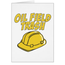 Oil Field Trash cards