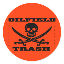 Oil Field Trash Hard Hat Decal,Oilman,Oil,Gas,Rig Stickers