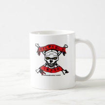 Oil Field Trash Skull & Crossbones  Mug