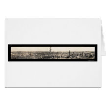 Oil Fields Ranger TX Photo 1919 Greeting Cards