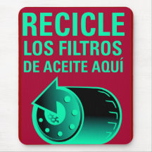 OIL FILTER MOUSEPAD