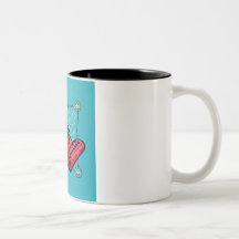 Oil Lamp Menorah Coffee Mug