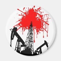 Oil of blood refrigerator magnets