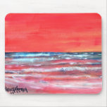 oil painting mouse pad modern abstract sun mousepads