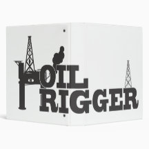 Oil Platform Vinyl Binder