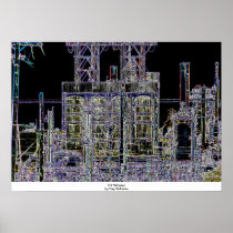 Oil Refinery Print