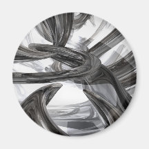 Oil Slick Abstract Magnet