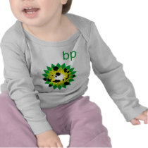 Oil Spattered BP Logo T Shirts
