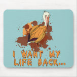 Oil Spill I Want My Life Back Pelican Tshirt mousepads