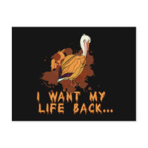 Oil Spill I Want My Life Back Pelican Tshirt Post Card