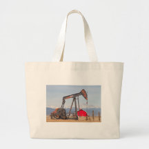 Oil Well Pumpjack Red Barn And Longs Peak Bag
