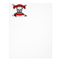 Oilfield Trash,Skull & Crossbones,Letterhead,Oil