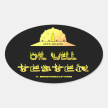 Oilman,Well Tester,Oil Field,Oil,Gas,Hard Hat Sticker