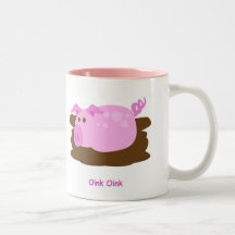 Oink Oink Coffee Mugs