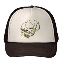 Oiseau chanteur P initial Casquettes