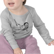 Oiseau/Chickadee Noir-Couvert T-shirt
