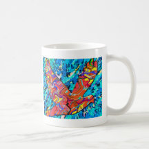 Oiseau d'ange mugs